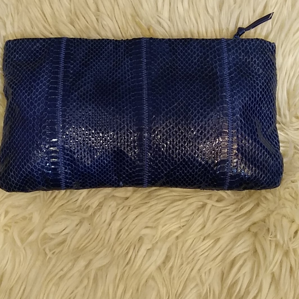 SNAKE SKIN POUCH